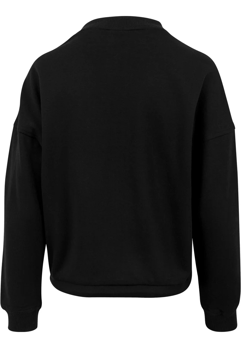 Build Your Brand - Oversized Dames Sweater - Black