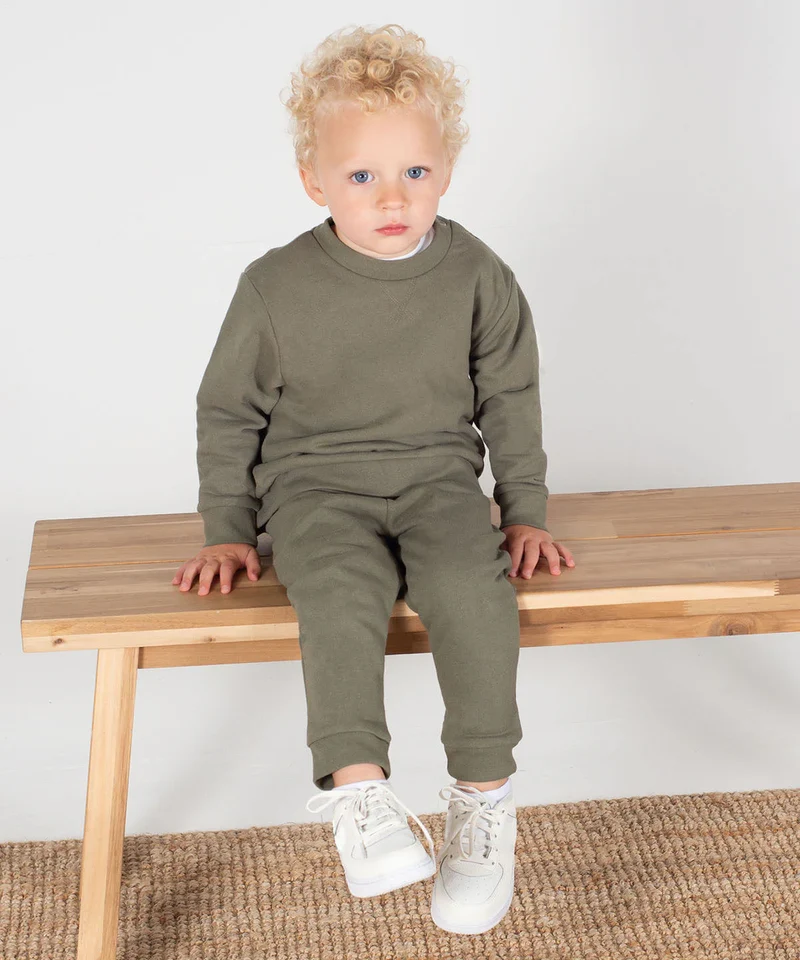 Larkwood - Sustainable Kinder Joggingbroek - Khaki
