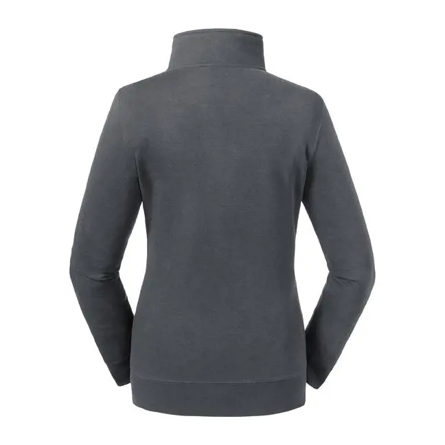 Russell - Authentic Dames Sweat Jacket - Convoy Grey (Effen)