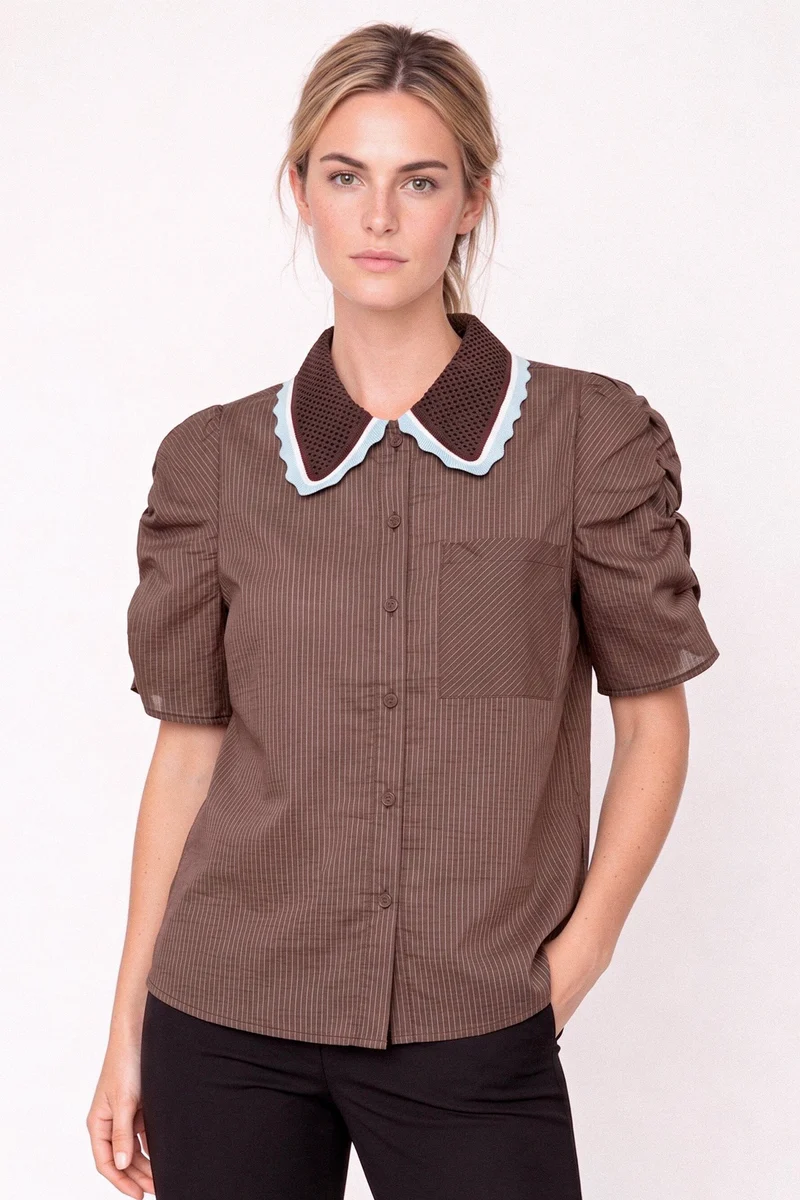 Gossia - Allygo Blouse G2811 - Brown
