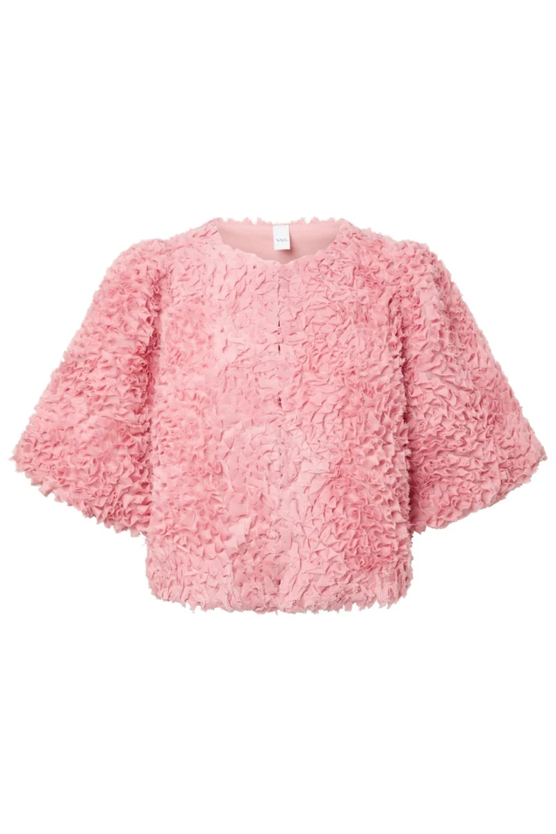 YAS - Yasminua 2/4 Short Top - 5086051 Cashmere Rose