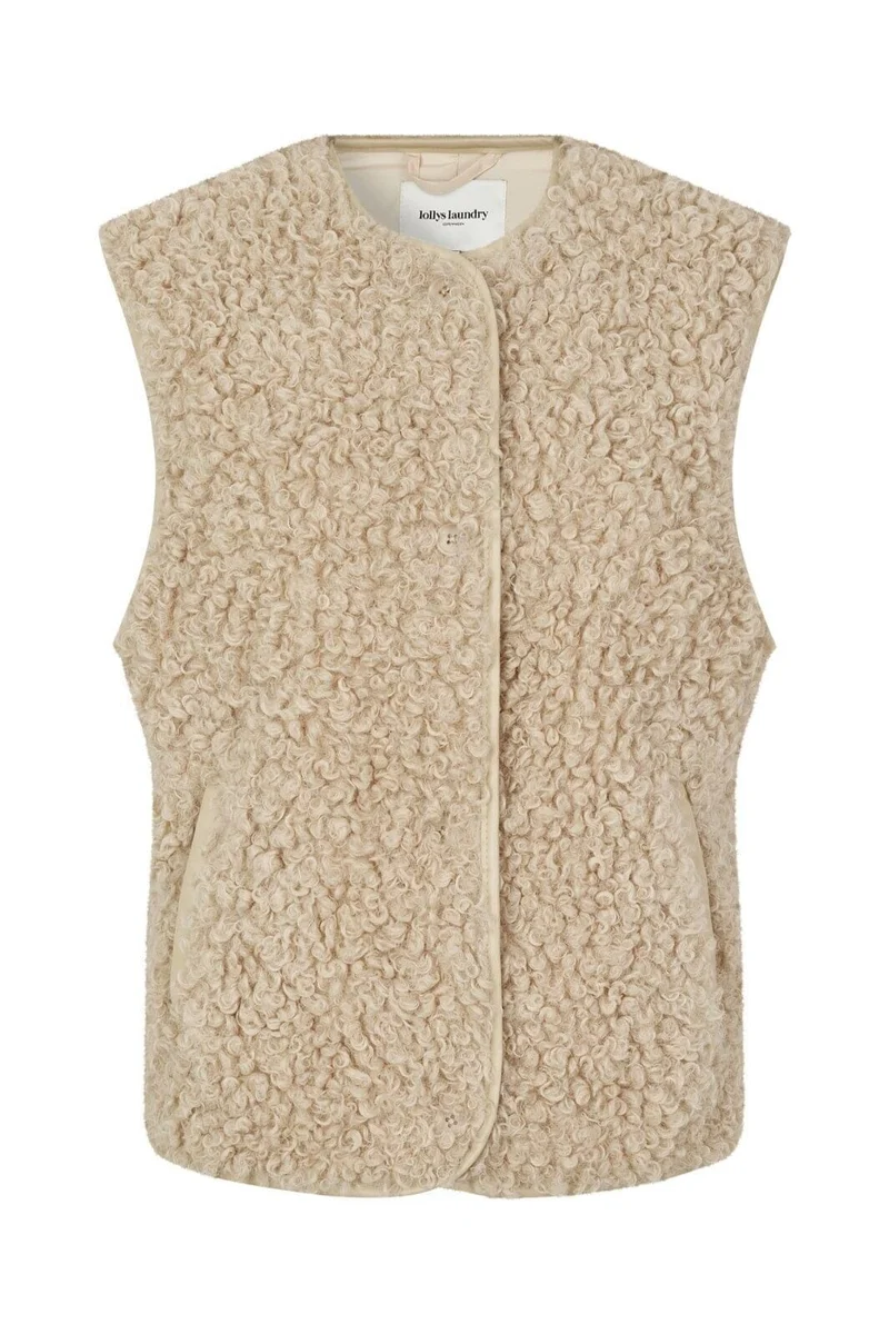 Lollys Laundry - Vadall Vest Sl25490-1066 - 04 Sand