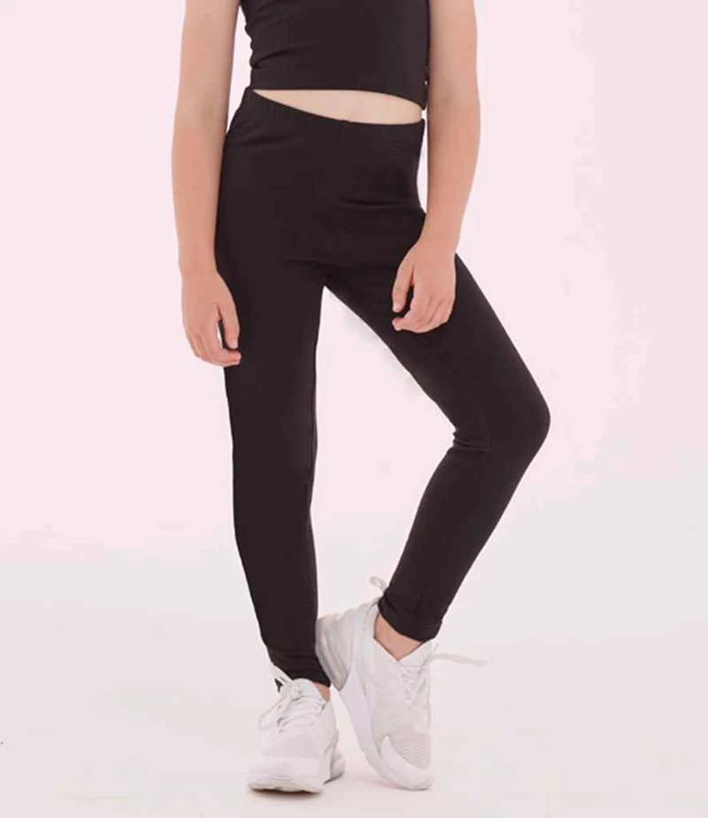 SF Minni - Kinder Sportlegging - Black