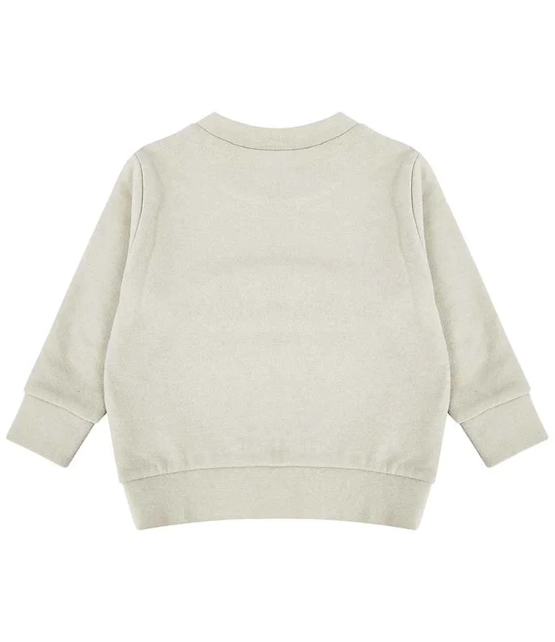 Larkwood - Sustainable Fashion Baby Sweater - Light Stone