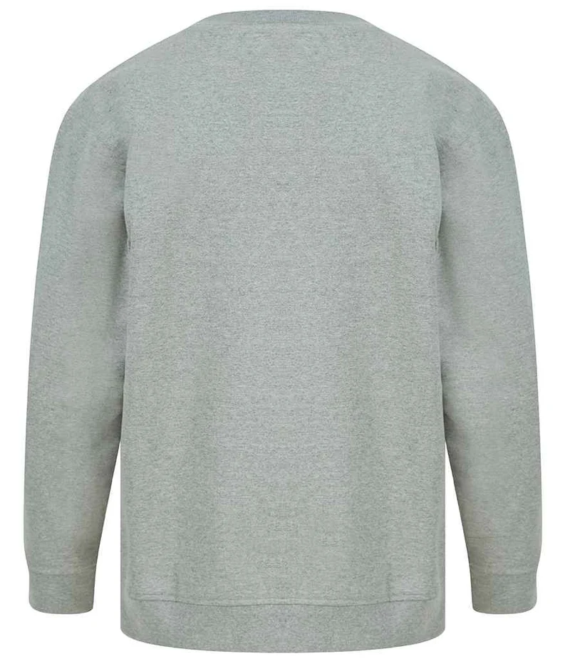 SF Men - Sustainable Fashion Sweater - Heather Grey