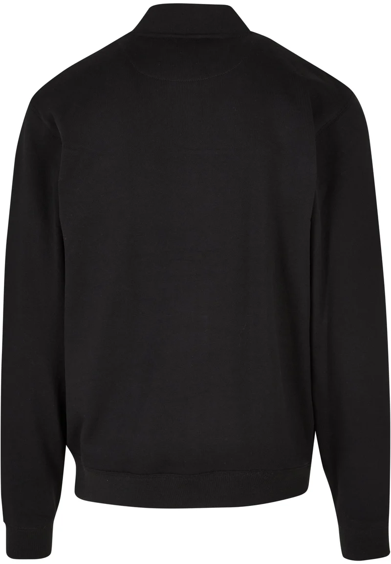 Build Your Brand - Heavy Tonal College Jas - Black