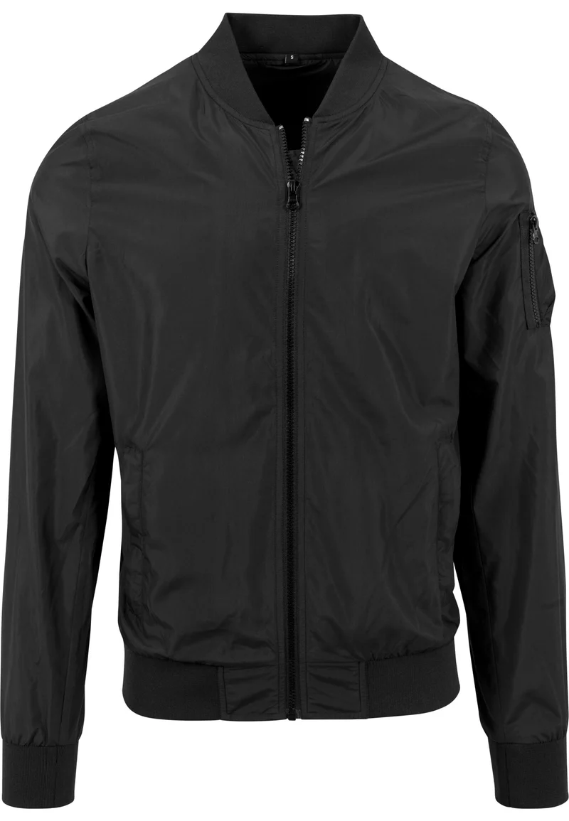 Build Your Brand - Bomber Jas - Black