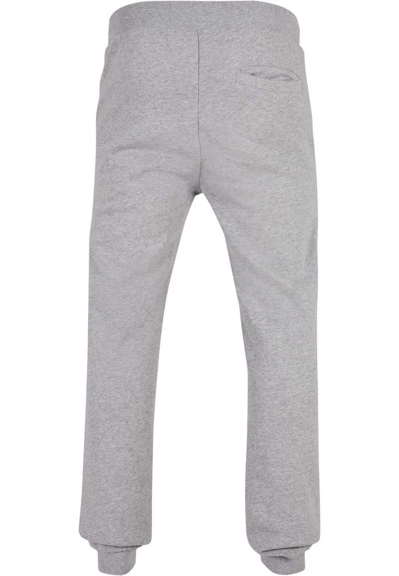 Build your Brand - Oversized Basic Joggingbroek - Heather Grey