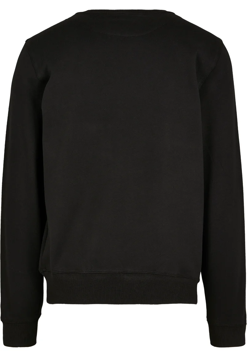Build Your Brand - Premium Crewneck Sweater - Black