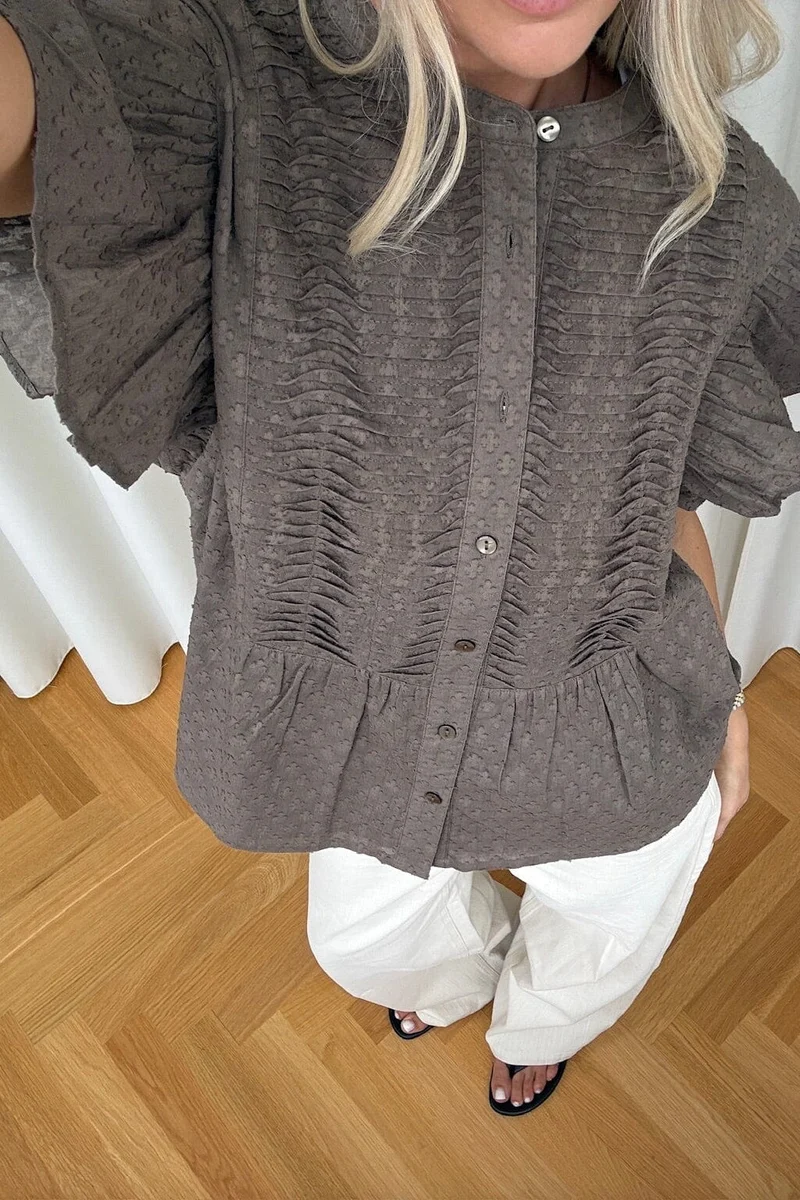 Noella - N-Loulou Blouse 17040001 - 1251 - Morel