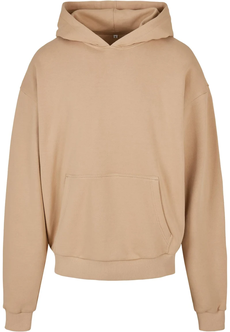 Build Your Brand - Ultra Heavy Cotton Box Hoodie - U. Beige