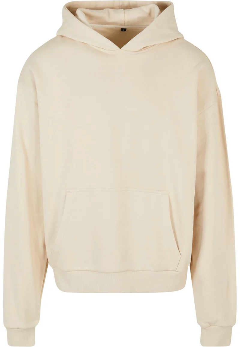 Build Your Brand - Ultra Heavy Cotton Box Hoodie - Sand
