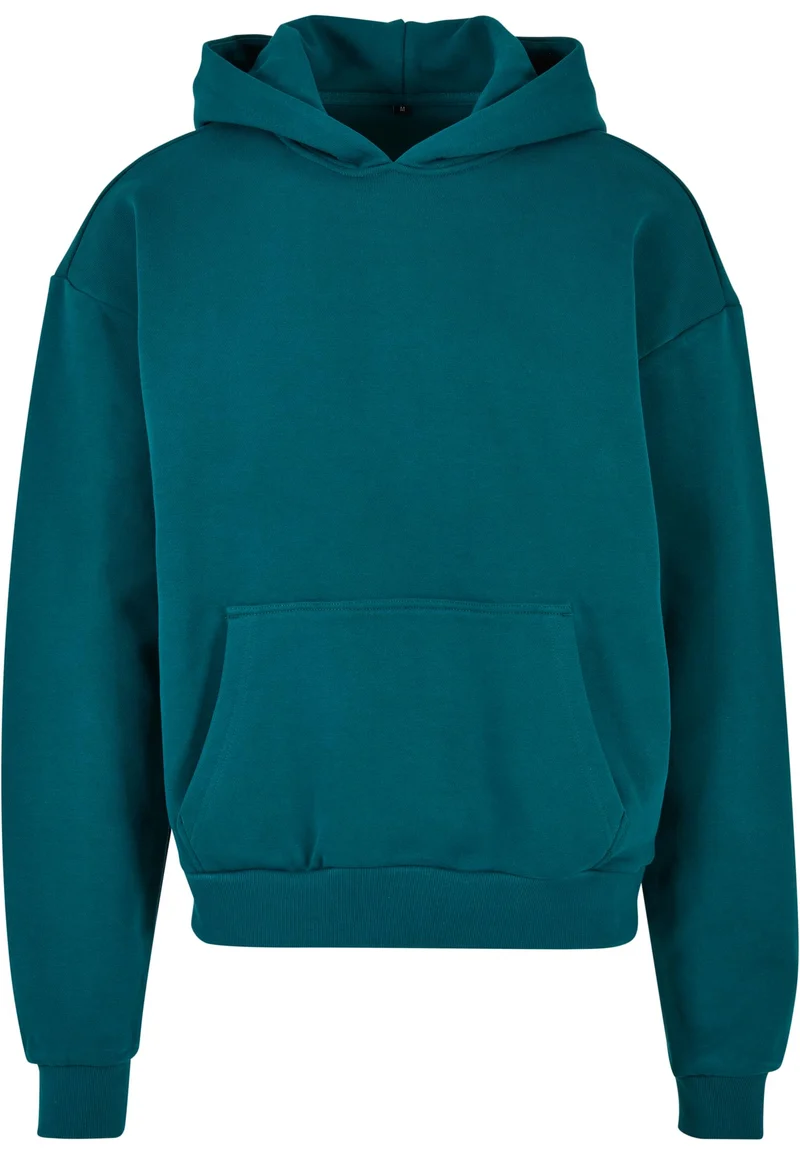 Build Your Brand - Ultra Heavy Cotton Box Hoodie - Retro Green
