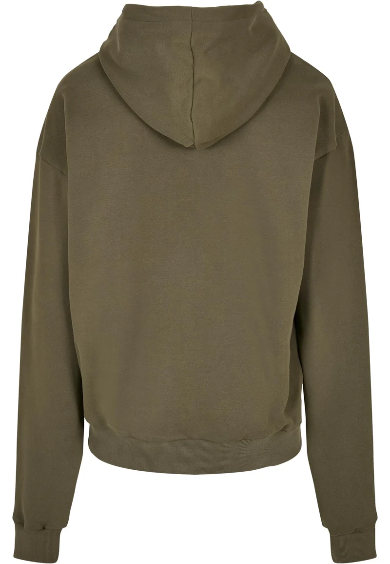 Build Your Brand - Ultra Heavy Cotton Box Hoodie - Olive