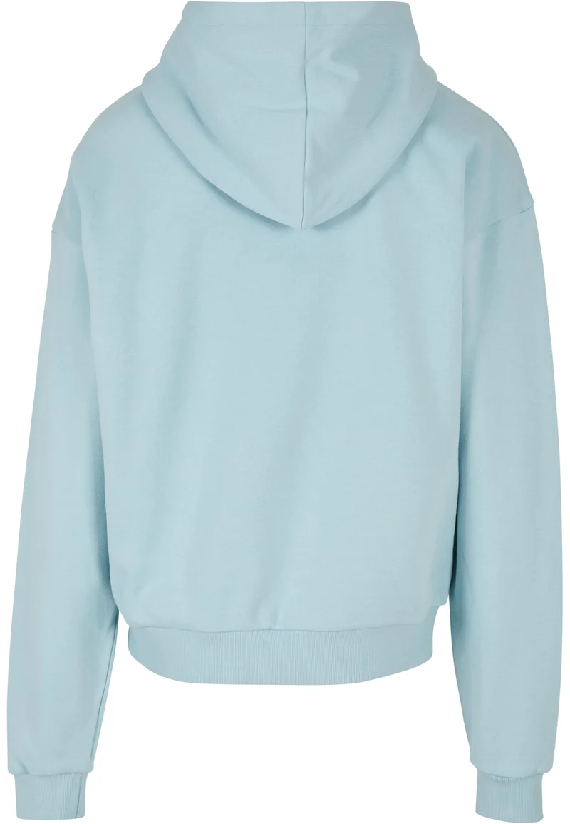 Build Your Brand - Ultra Heavy Cotton Box Hoodie - Ocean Blue