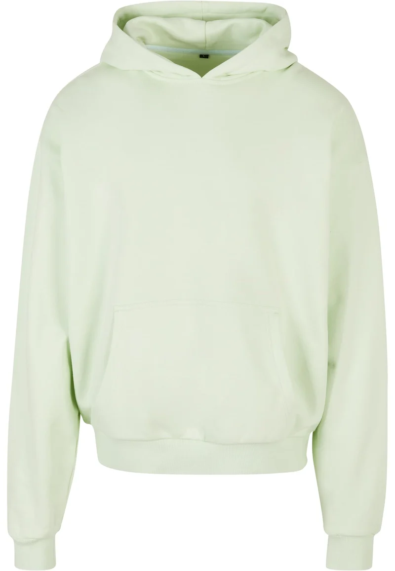 Build Your Brand - Ultra Heavy Cotton Box Hoodie - Light Mint