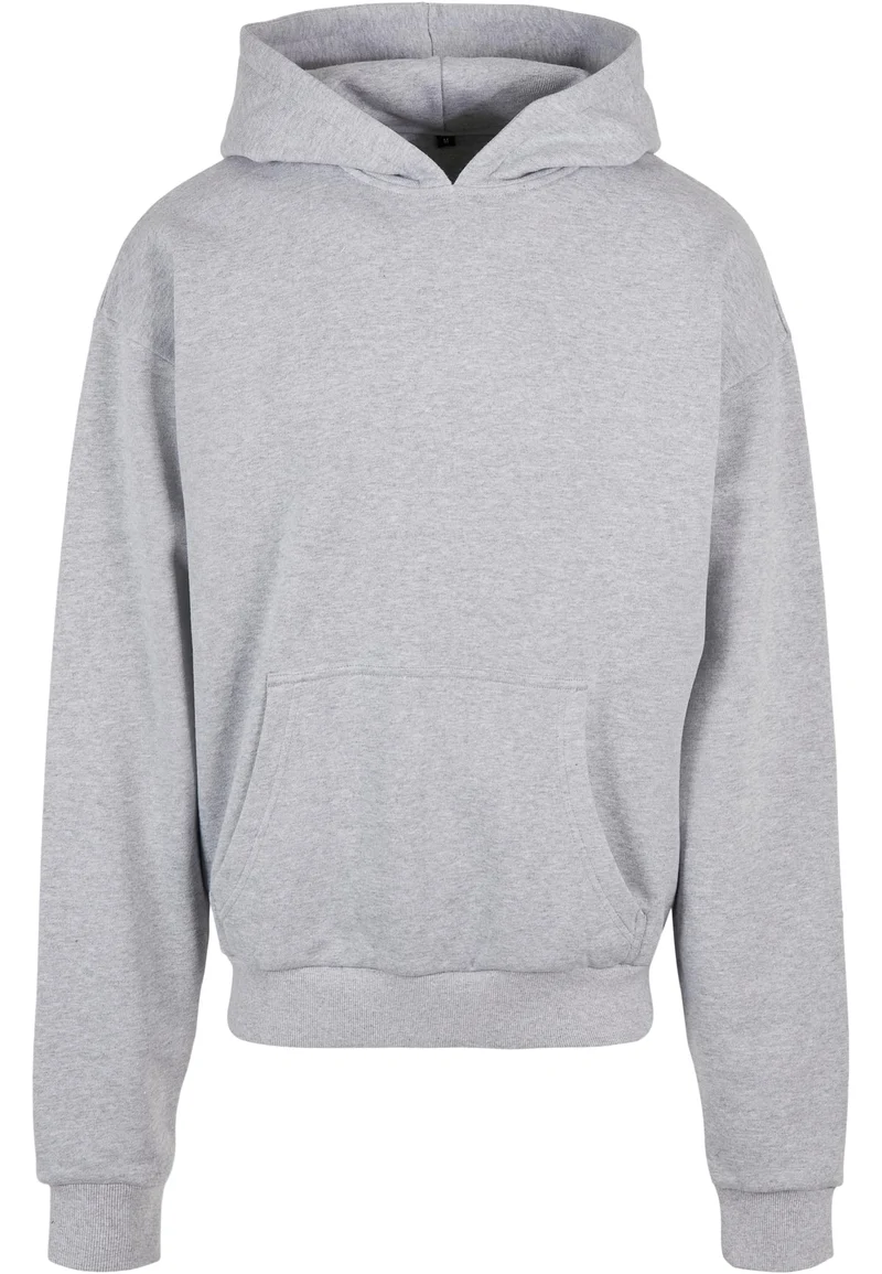 Build Your Brand - Ultra Heavy Cotton Box Hoodie - Grey