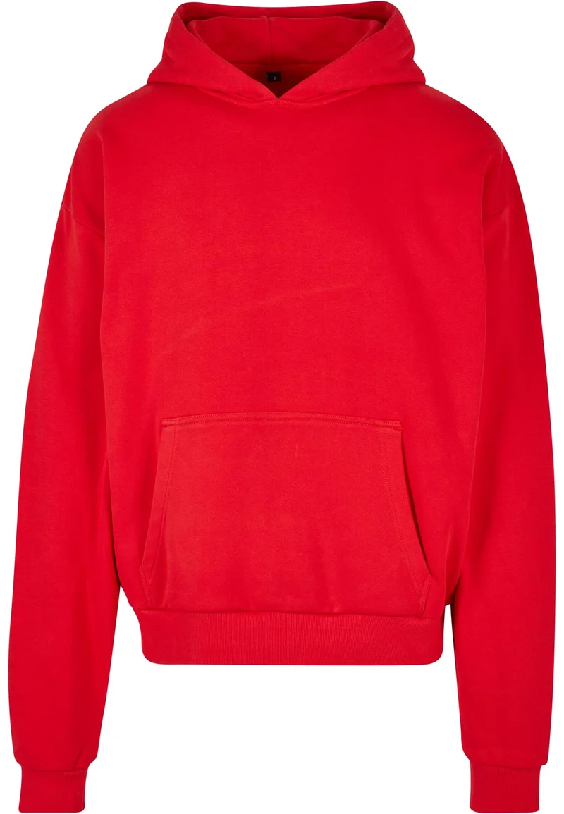 Build Your Brand - Ultra Heavy Cotton Box Hoodie - City Red
