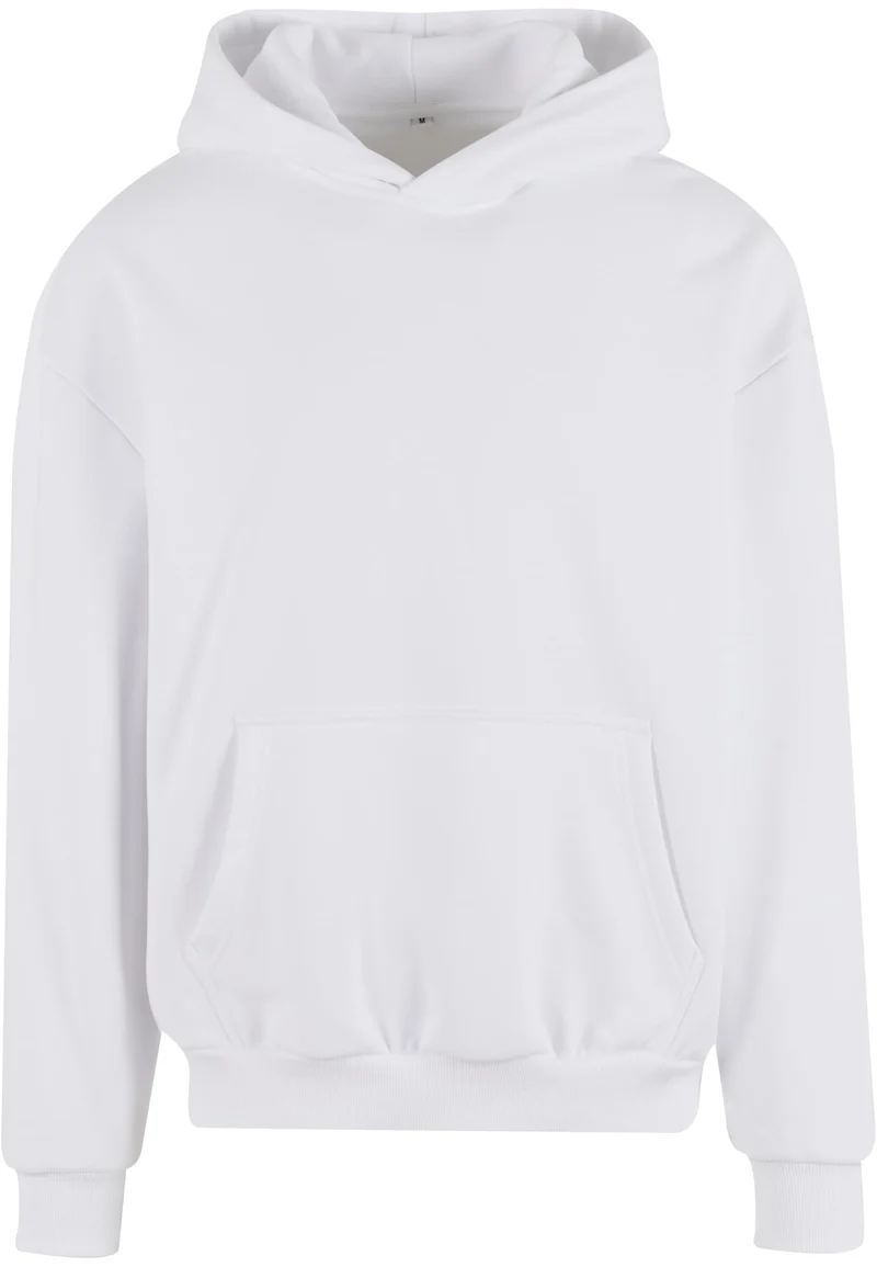 Build Your Brand - Ultra Heavy Oversized Hoodie - White