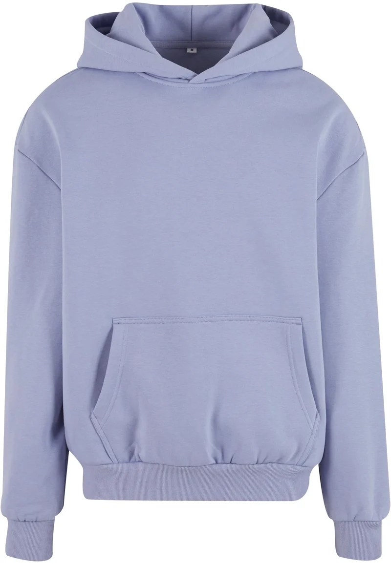 Build Your Brand - Ultra Heavy Oversized Hoodie - Viola Blue
