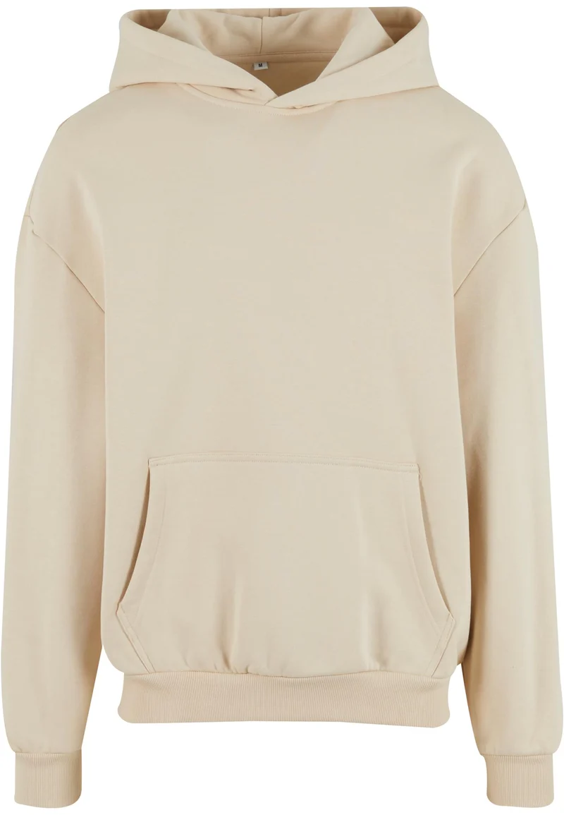 Build Your Brand - Ultra Heavy Oversized Hoodie - Sand