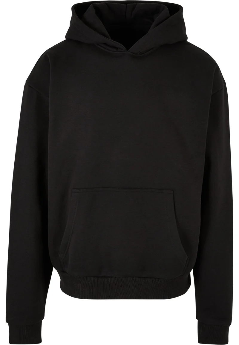 Build Your Brand - Ultra Heavy Oversized Hoodie - Black