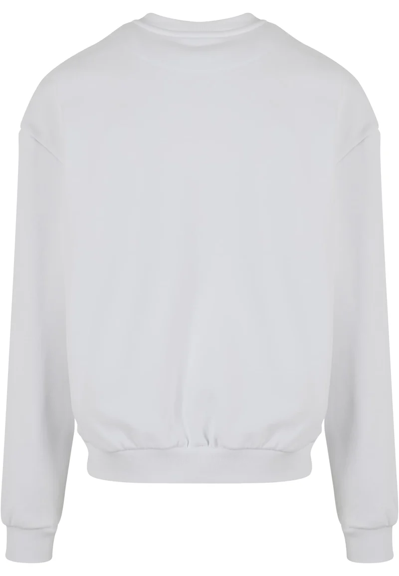 Build Your Brand - Ultra Heavy Crewneck Sweater - White