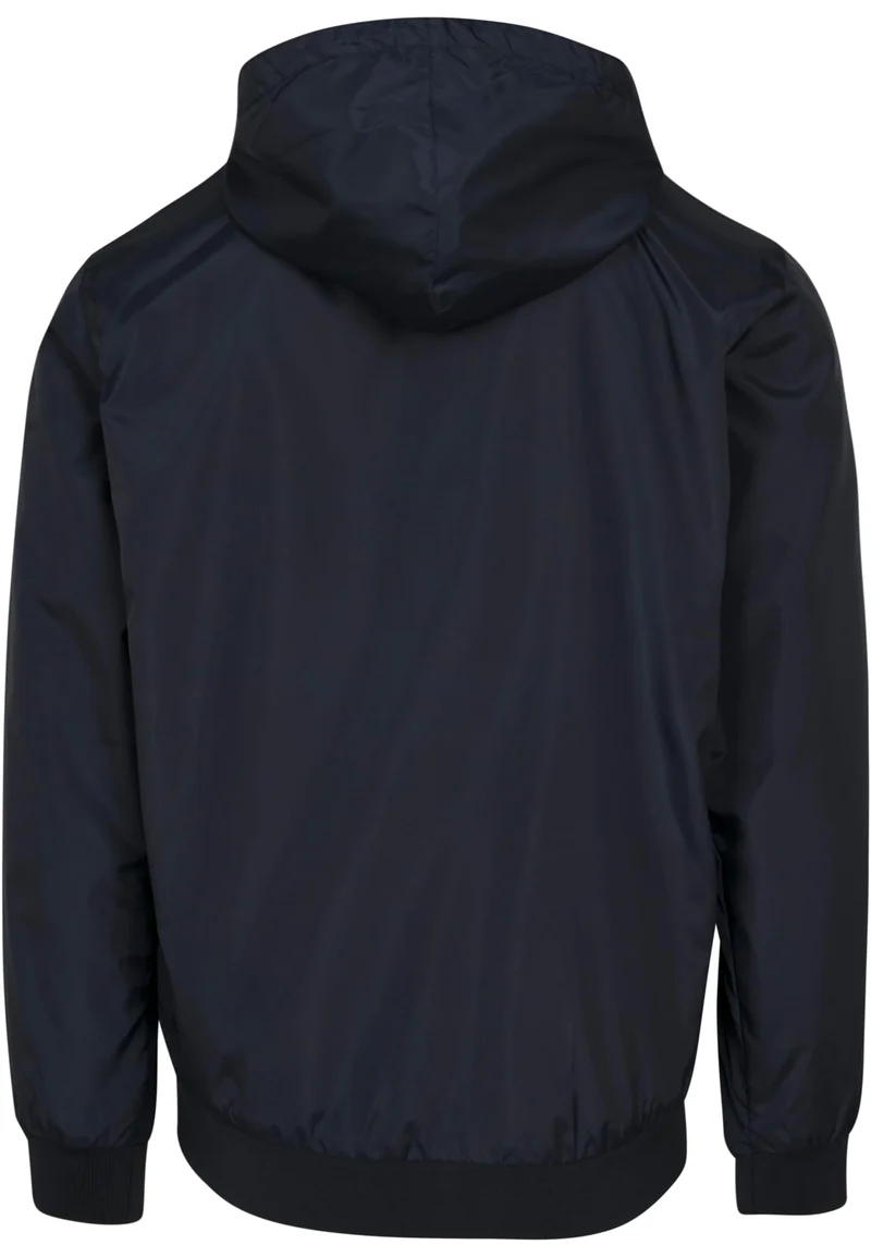 Build Your Brand - Windrunner Jas - Navy/Navy