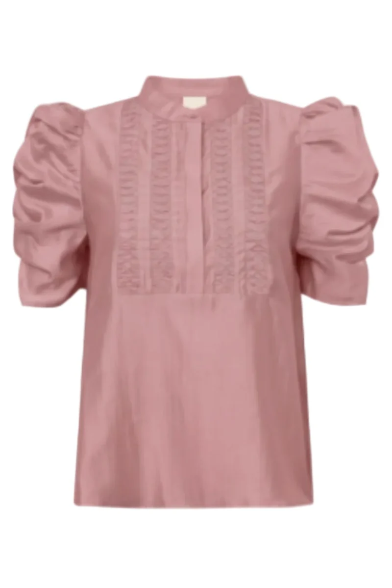 Gossia - Annsofigo Lull Blouse G2573 - Dusty Rose