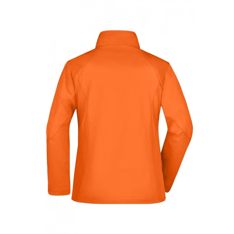 James & Nicholson - Softshell Dames Jas - Orange