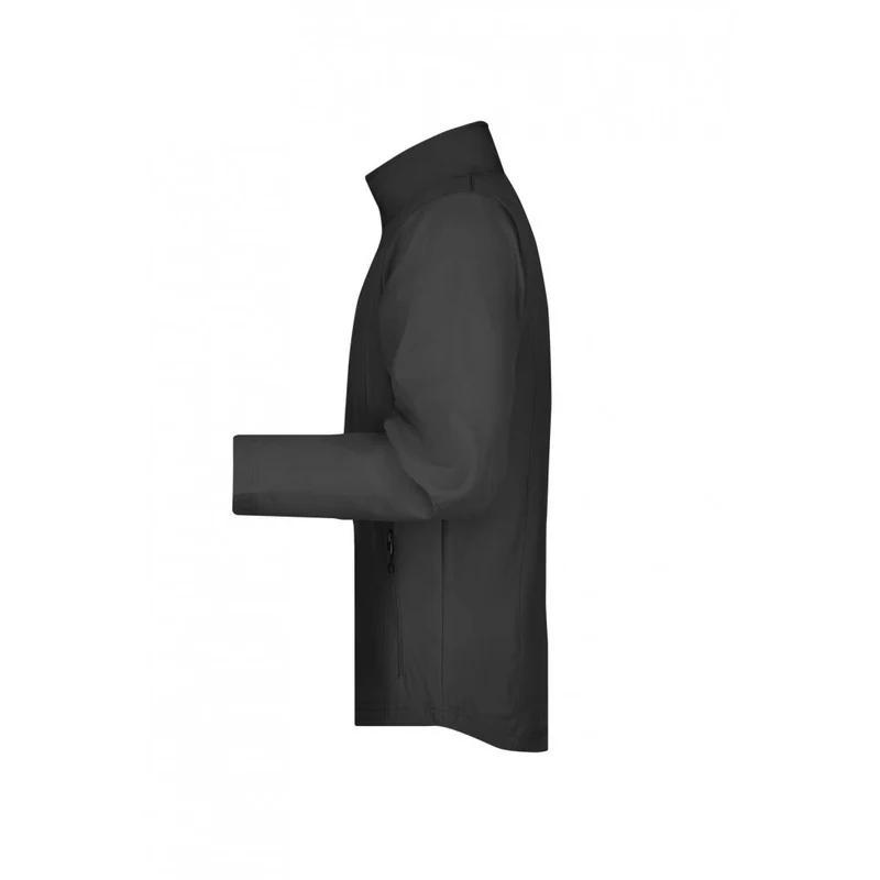 James & Nicholson - Softshell Jas - Black