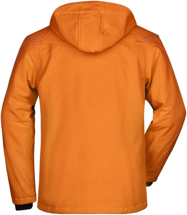 James & Nicholson - Winter Softshell Dames Jas - Orange