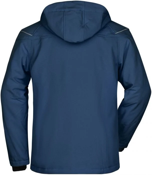 James & Nicholson - Winter Softshell Dames Jas - Navy