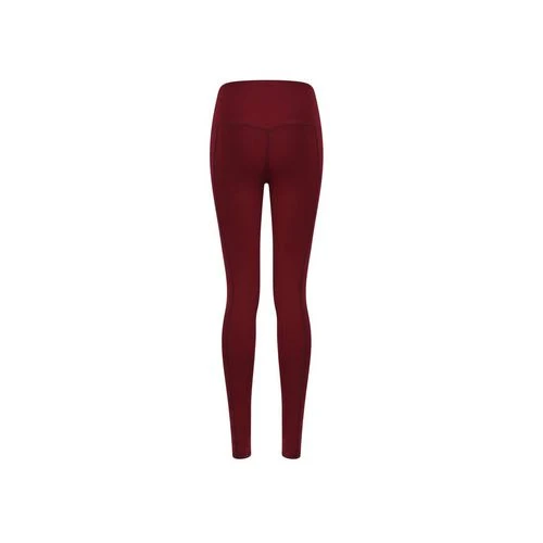 Tombo - Core Pocket Legging Dames - Deep Burgundy