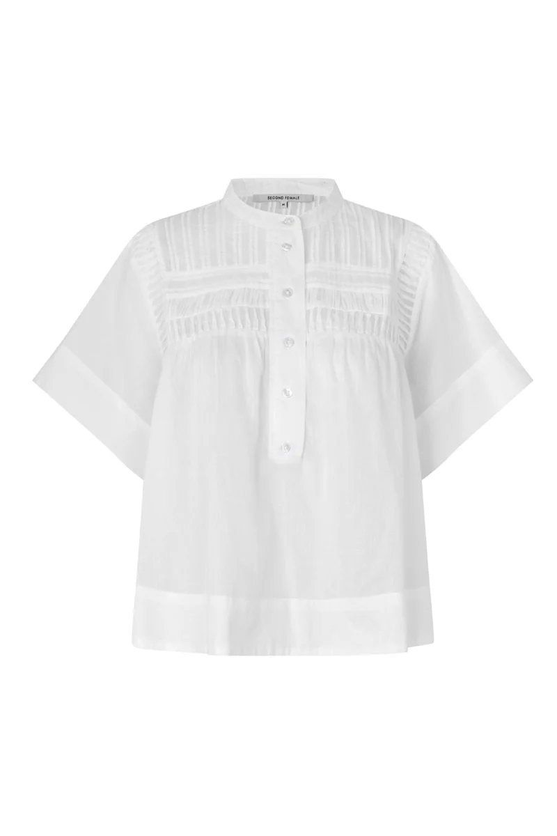 Second Female - Maise SS Blouse 59896 - 1001 White