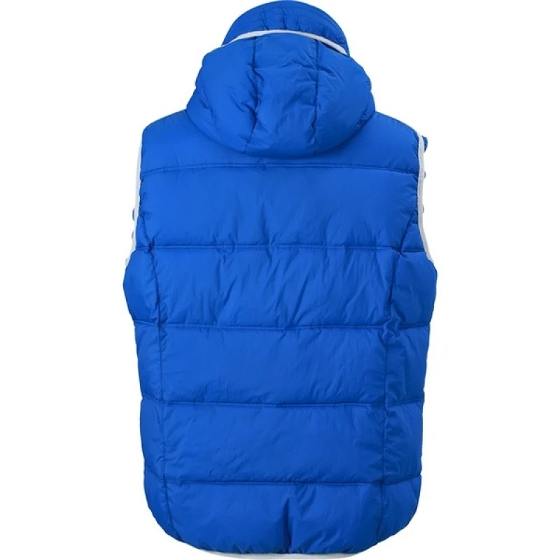 James & Nicholson - Maritime Bodywarmer - Nautic Blue/White