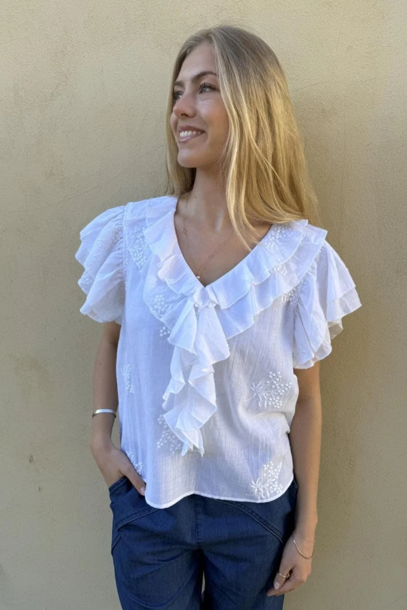 Continue - Ines Fringles 15209 - White