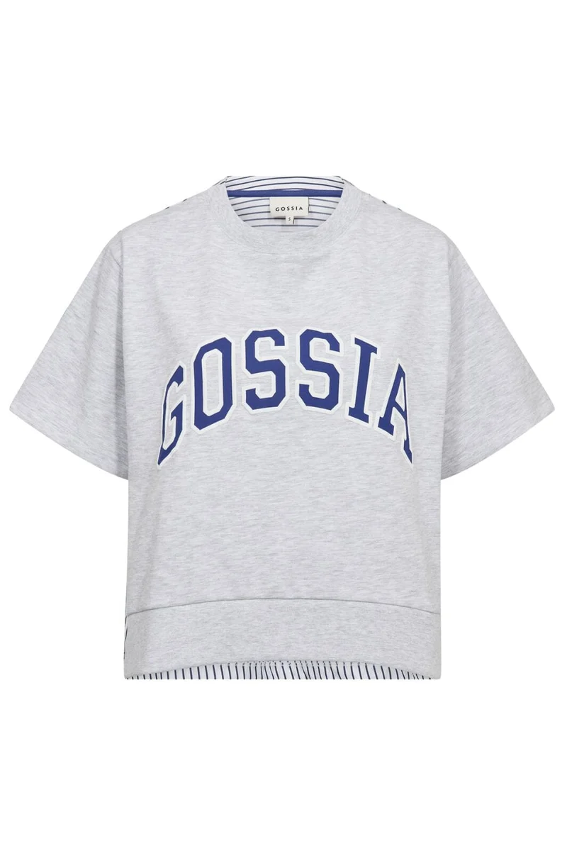 Gossia - Welago Mix Tee G3189 - Light Grey Melange