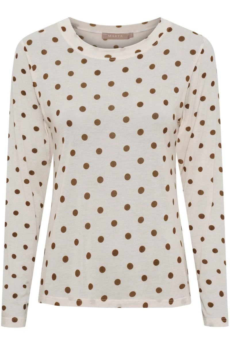 Marta Du Chateau - Mdcelissa Top 7914 - Beige1259Tpu