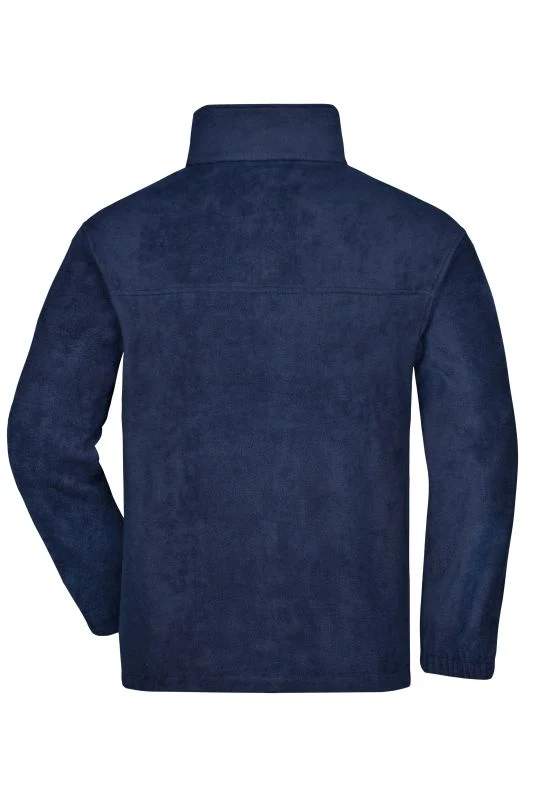 James & Nicholson - Full-Zip Fleece - Navy