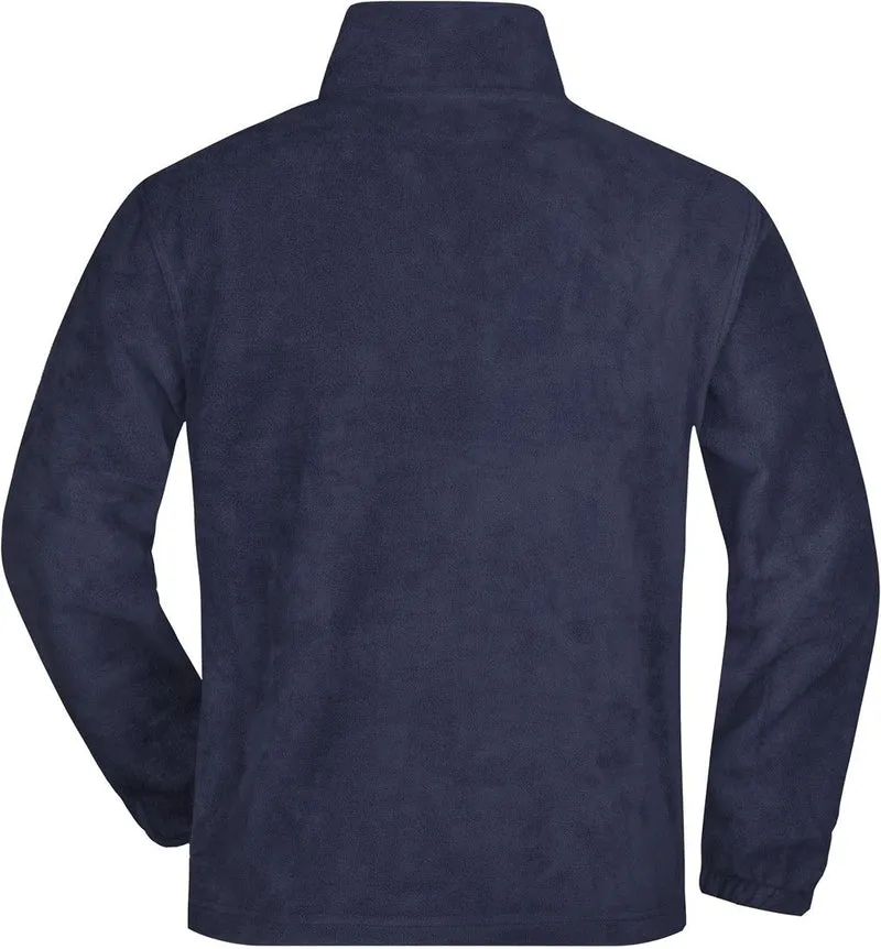 James & Nicholson - Half-Zip Fleece - Navy