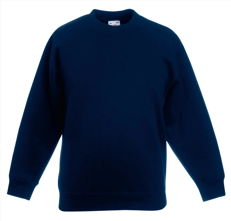 Fruit of the Loom - Kinder Classic Set-In Sweater - Deep Navy