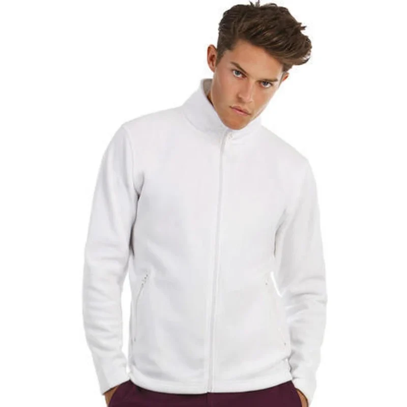 B&C - Microfleece Jas - White