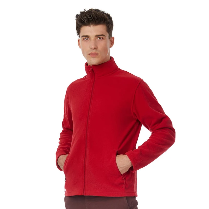 B&C - Microfleece Jas - Red