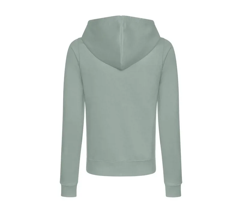 Just Hoods - College Dames Zoodie - Dusty Green