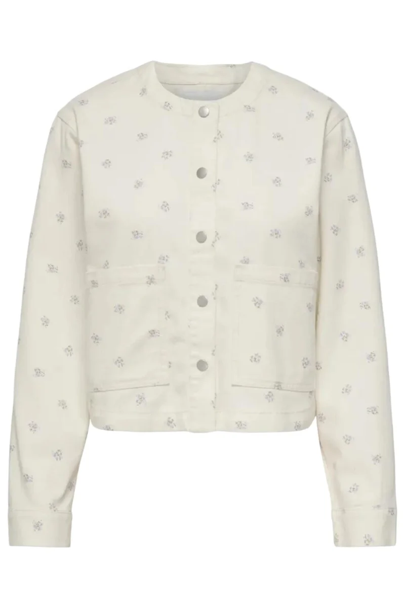 Only - Onlnaomi O-Jacket - 4951822 Egret Flower