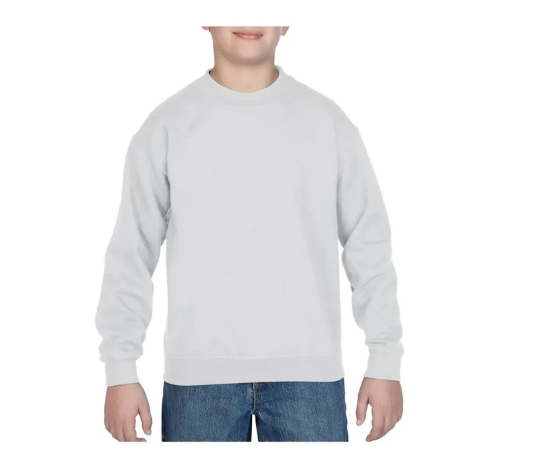 Gildan - Heavy Blend Kinder Sweater - White