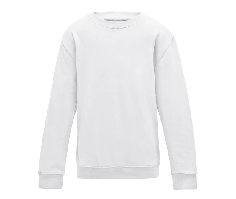 Just Hoods - AWDis Sweat Kinder - Arctic White