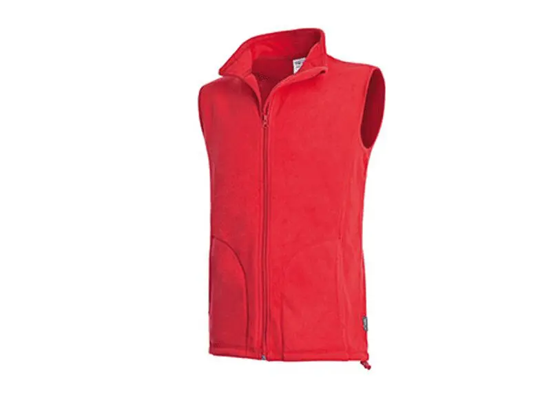Stedman - Fleece Bodywarmer - Scarlet Red