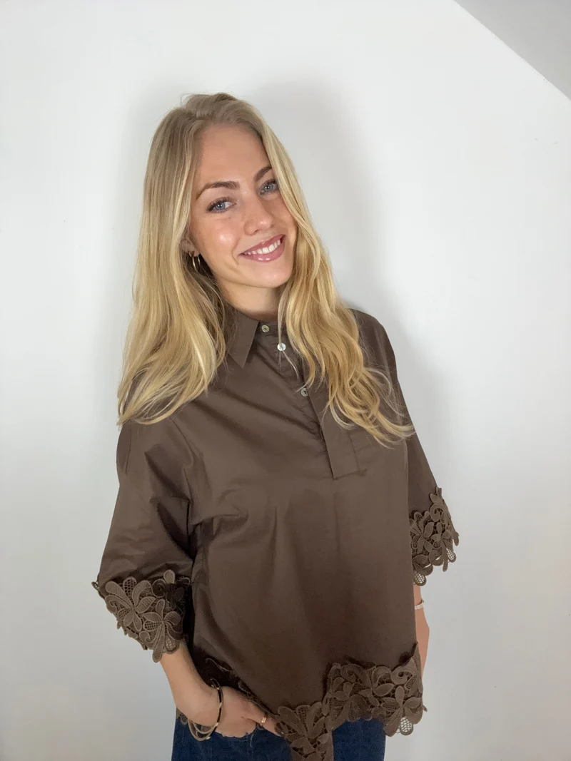 Continue - Klara Embroidery 15118 - Brown